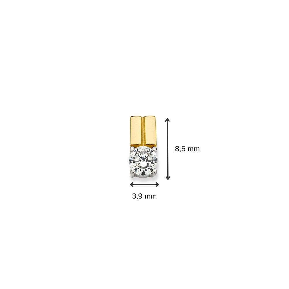 rechte-gouden-hanger-met-ronde-steen-3-9-mm-breed-hoogte-8-5-mm