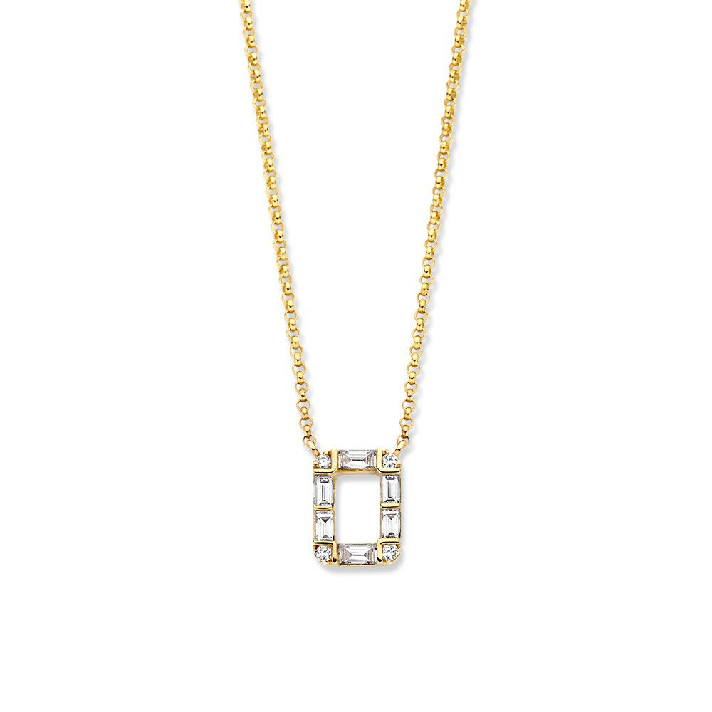 rechthoekige-14-karaat-gouden-collier-met-hanger-diamant