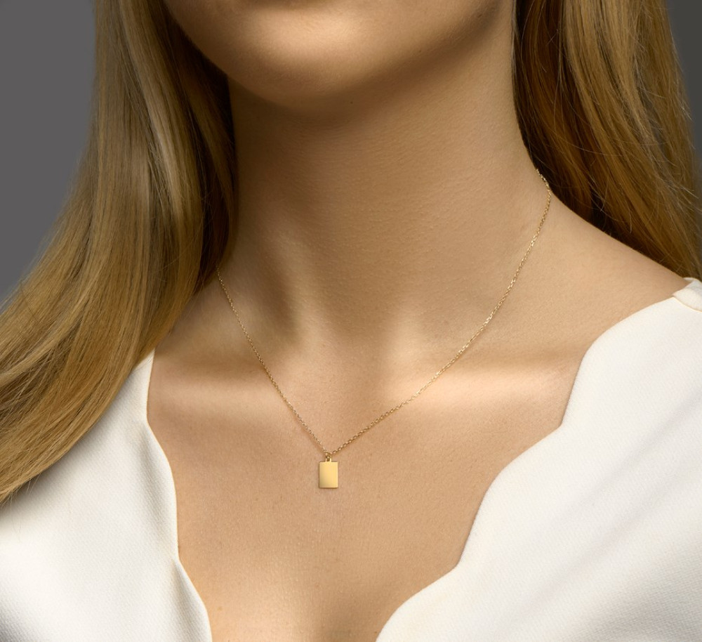 rechthoekige-collier-1-mm-met-hanger-goud-graveerbaar