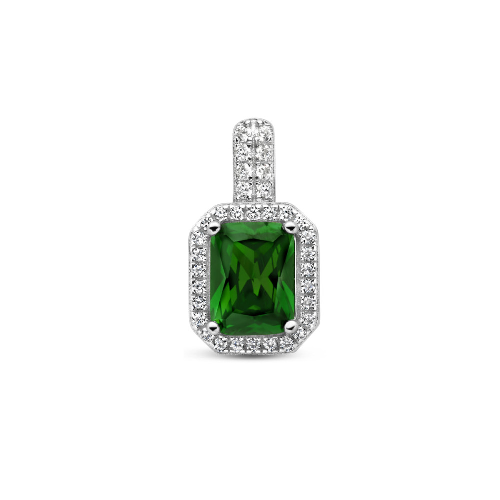 rechthoekige-groene-hanger-zirkonia-en-zilver-9-5-mm-breed-x-17-5-mm-hoog