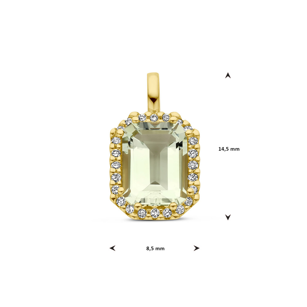 rechtoekige-hanger-18-karaat-goud-groene-amethist-en-0-10-crt-diamanten-14-5-mm-hoog