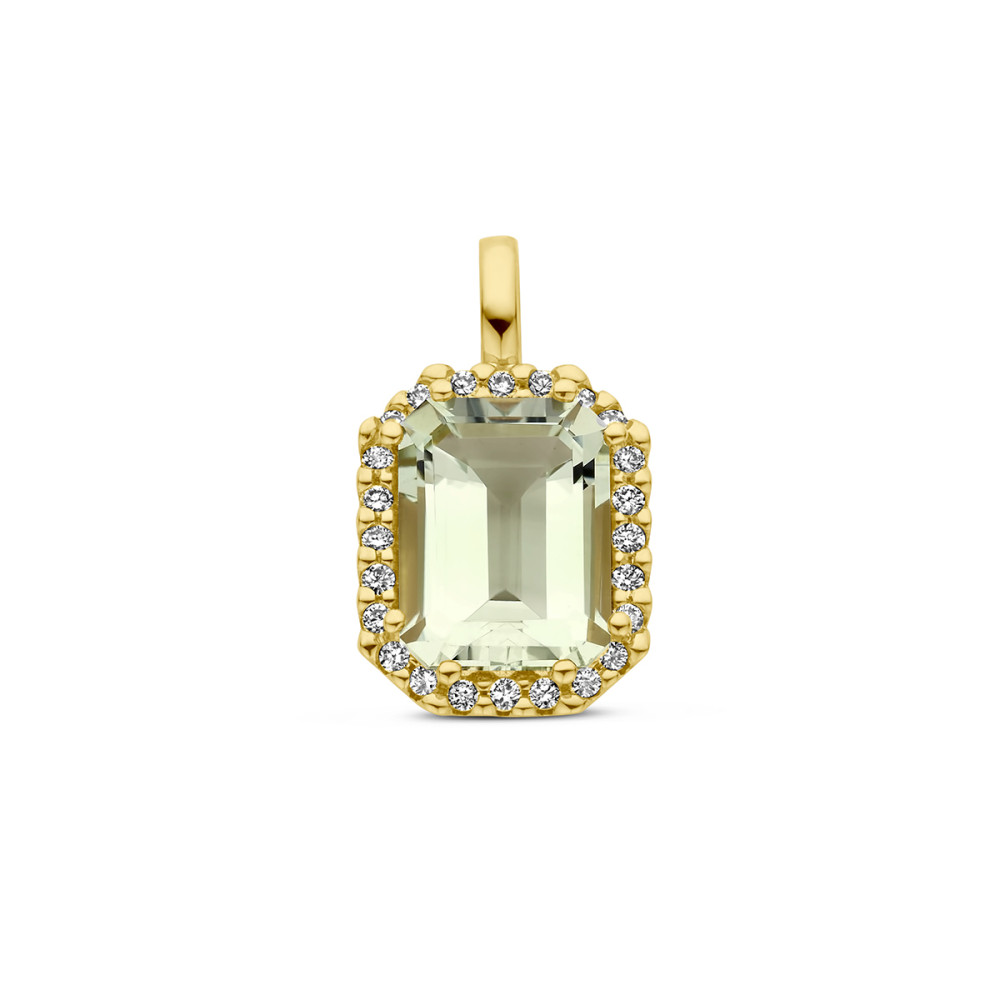 rechtoekige-hanger-18-karaat-goud-groene-amethist-en-0-10-crt-diamanten-14-5-mm-hoog