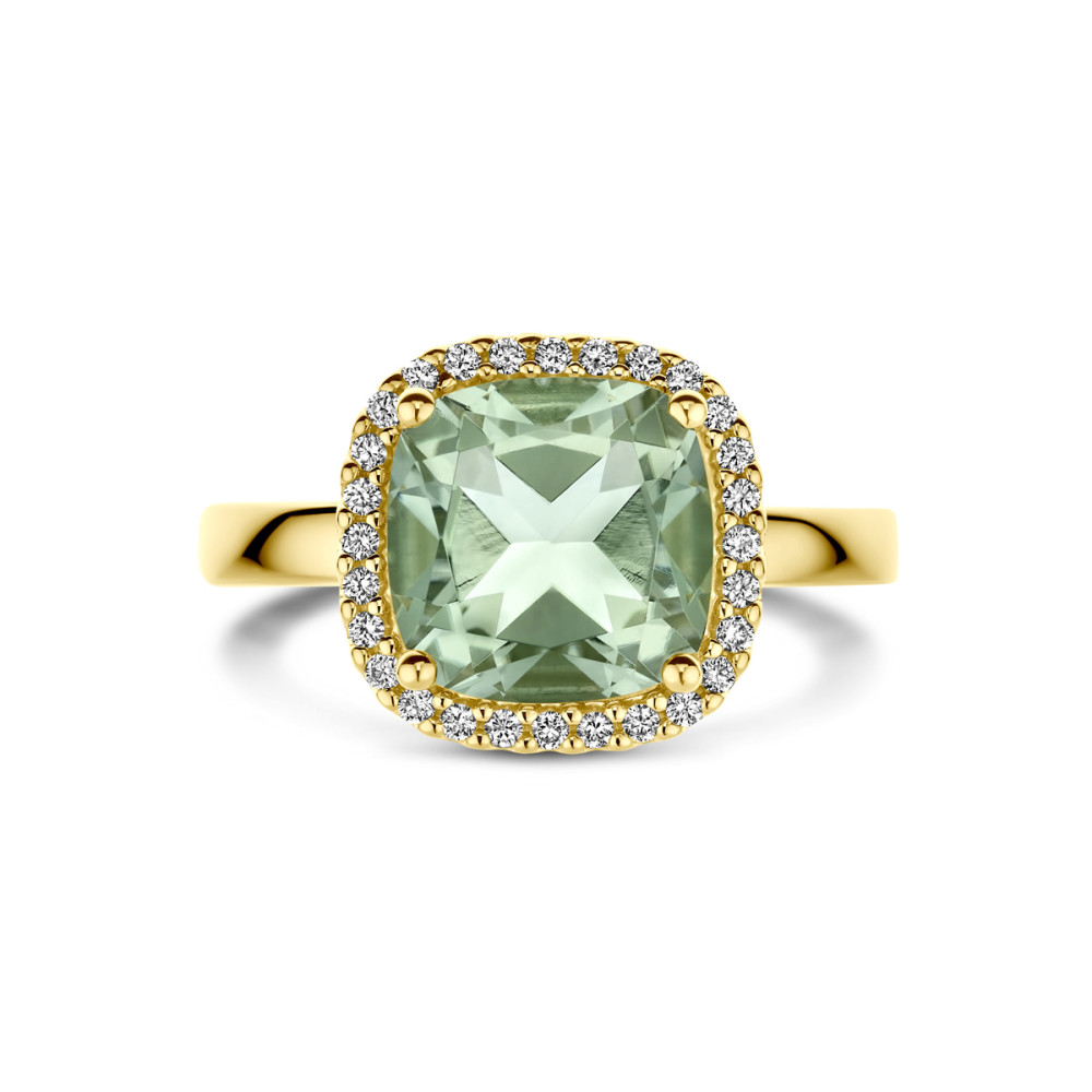 ring-14-karaat-goud-met-groene-amethist-en-transparante-0-14-crt-diamanten-12-mm-breedte