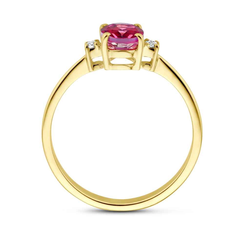ring-14-karaat-goud-met-ovaal-roze-topaas-en-0-04-crt-diamanten-7-mm-breedte