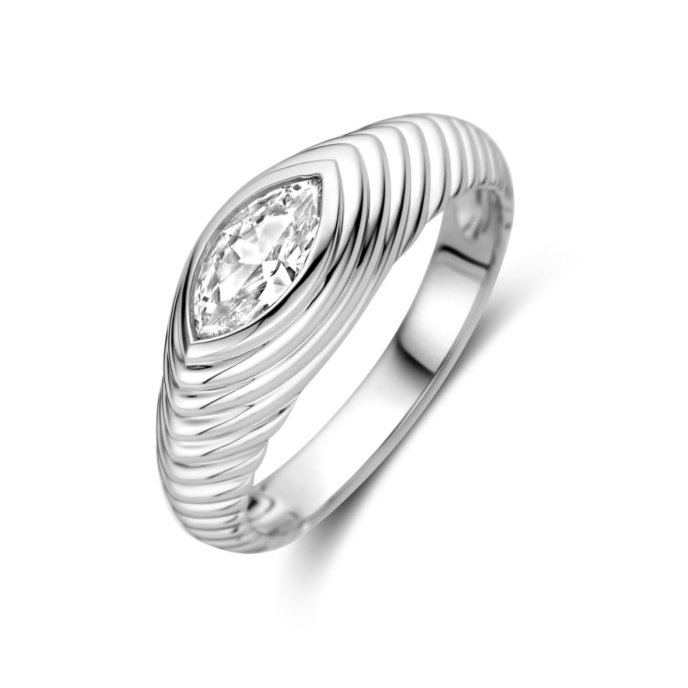 ring-925-zilver-ribbel-patroon-en-transparante-zirkonia-marquise-geslepen-7-mm-breedte
