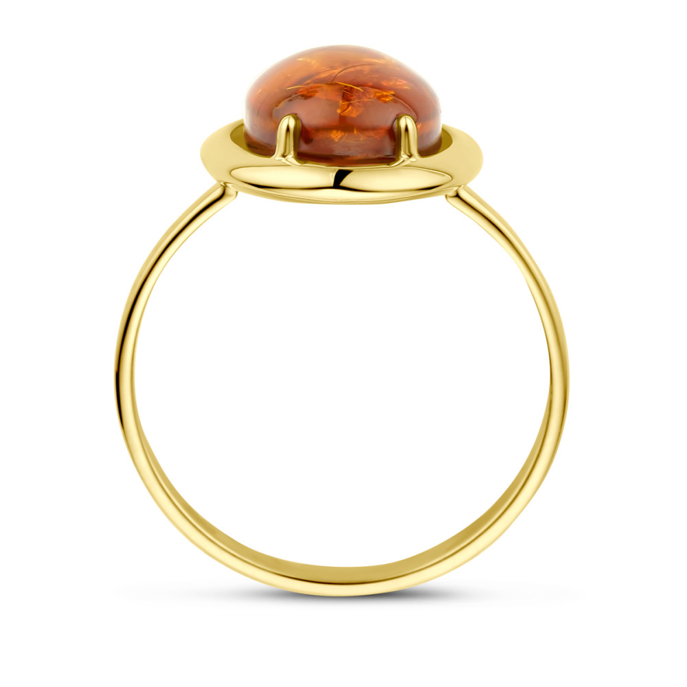 ring-glanzend-14-karaat-goud-met-ovaal-oranje-amber-steen-14-mm-breedte