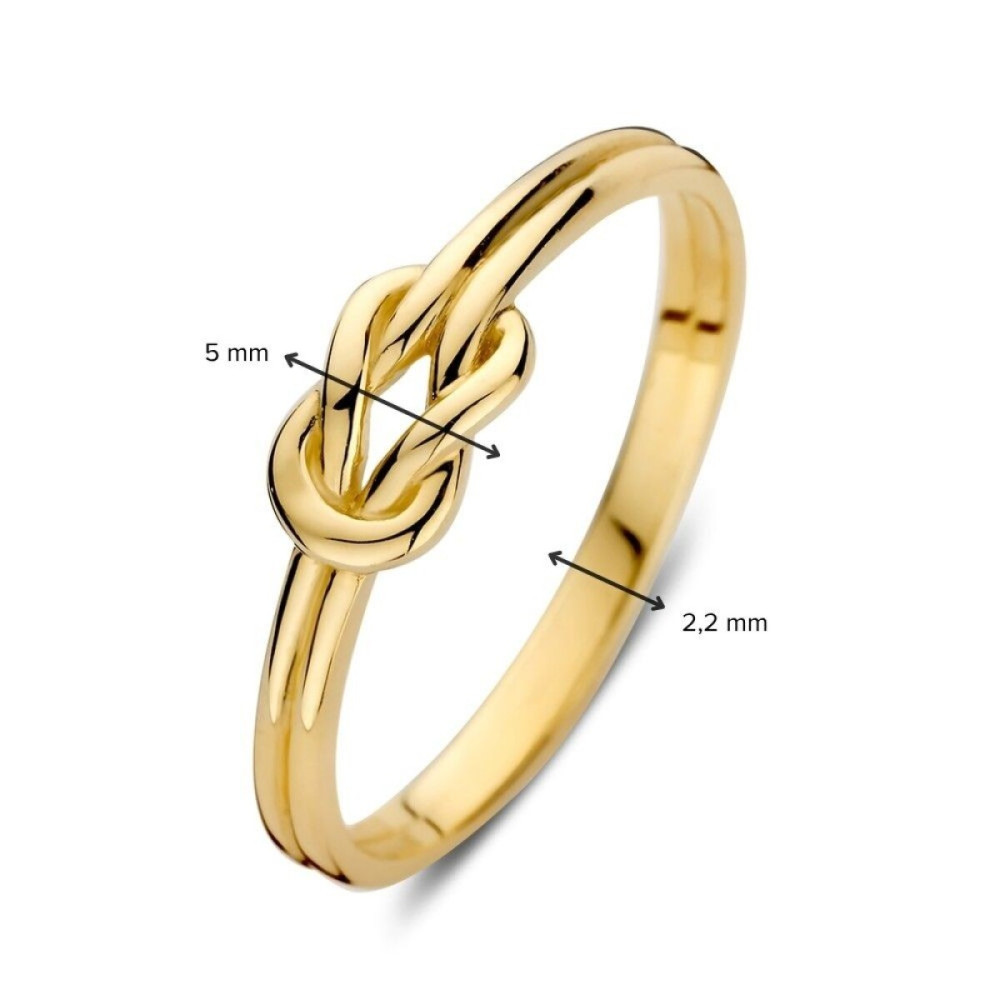 ring-knoop-14-karaat-glanzend-goud-5-mm-breedte