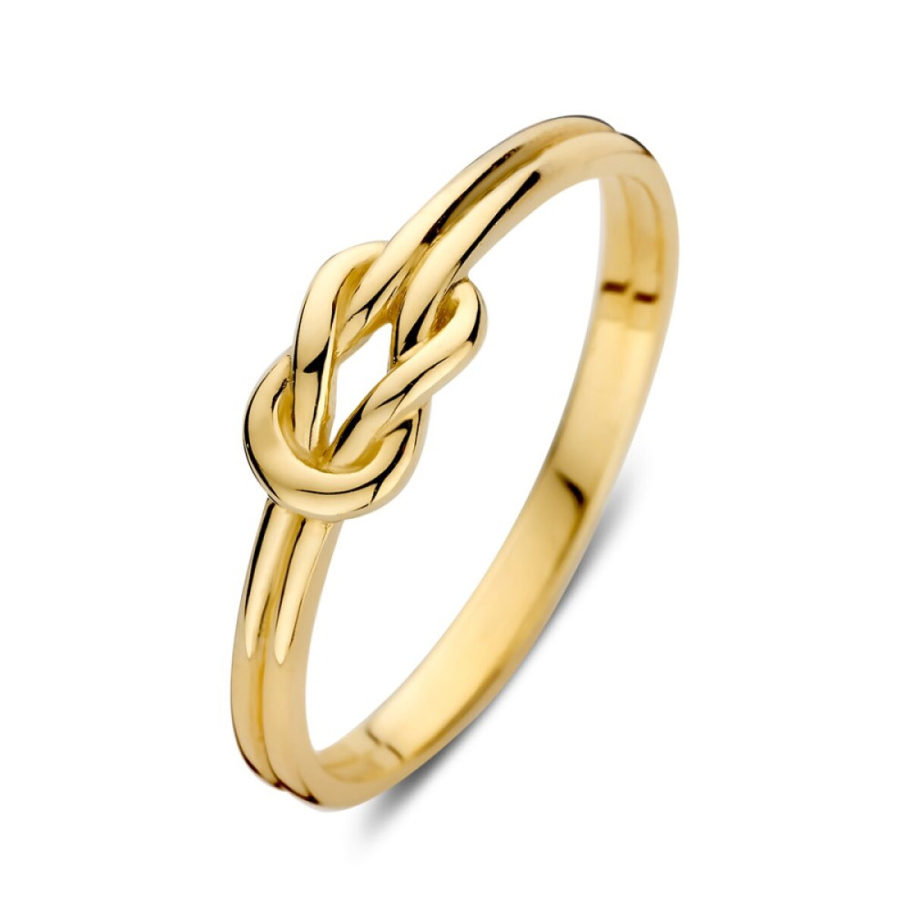 ring-knoop-14-karaat-glanzend-goud-5-mm-breedte