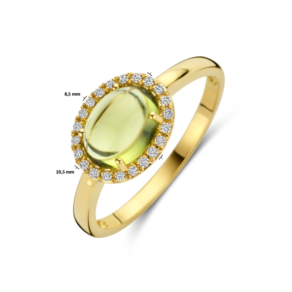 ring-met-groene-peridoot-en-0-09-crt-diamanten-14-karaat-glanzend-goud-10-5-mm-breedte