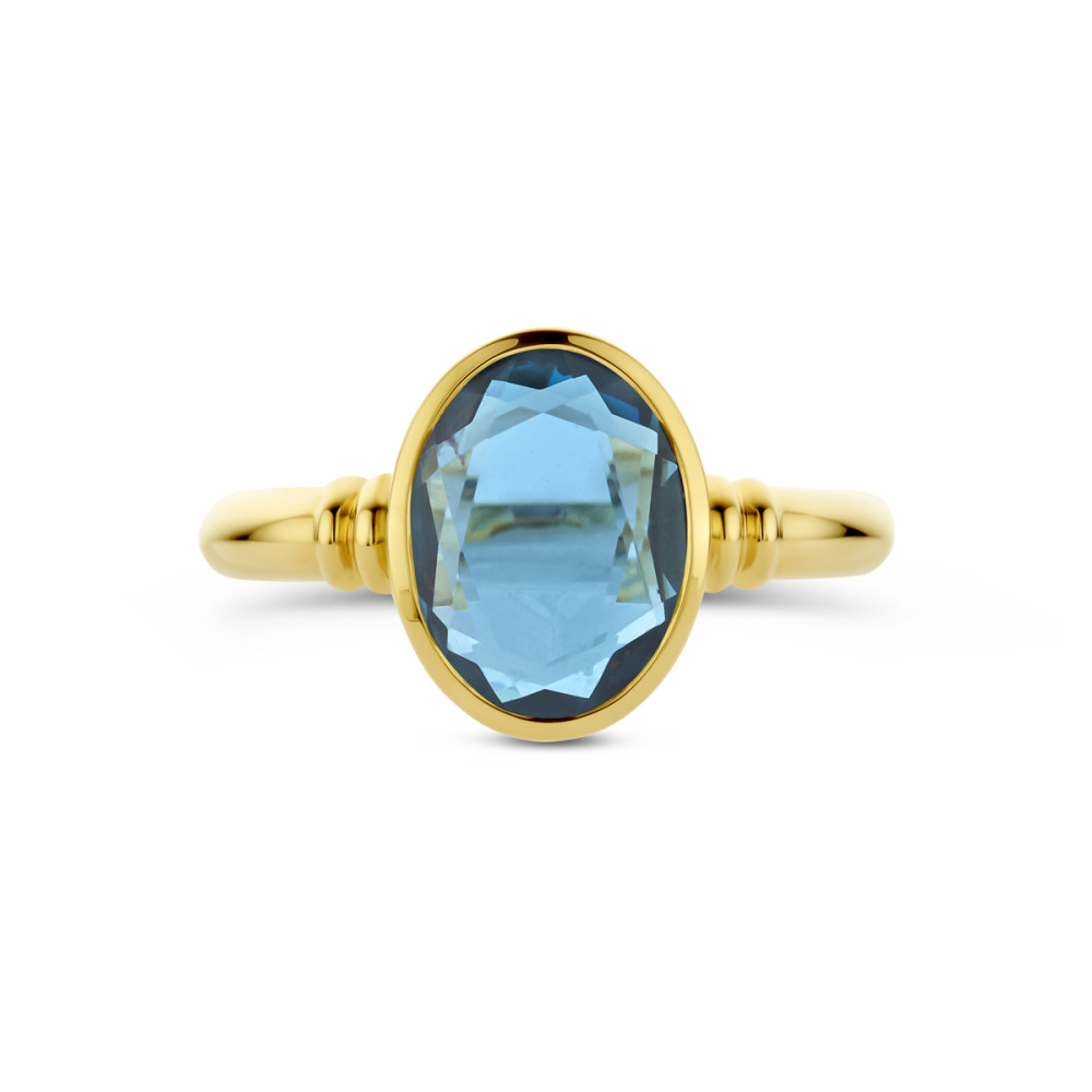 ring-met-ovaal-blauwe-topaas-en-14-karaat-goud-glanzend-12-mm-breedte