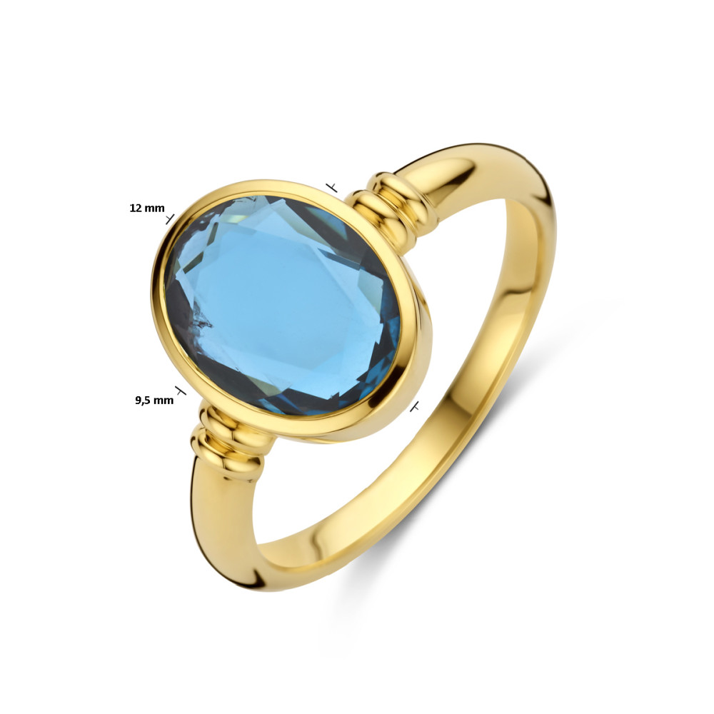 ring-met-ovaal-blauwe-topaas-en-14-karaat-goud-glanzend-12-mm-breedte