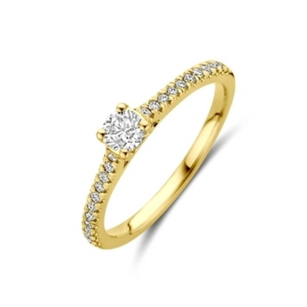 ring-met-transparante-lab-grown-diamanten-van-0-39-crt-in-14-karaat-glanzend-4-mm-breedte