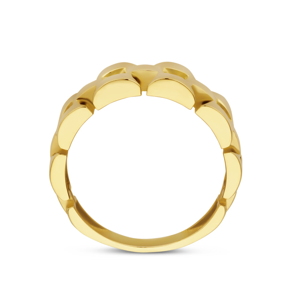 ring-rechthoekige-schakels-14-karaat-goud-glanzend-10-mm-breedte