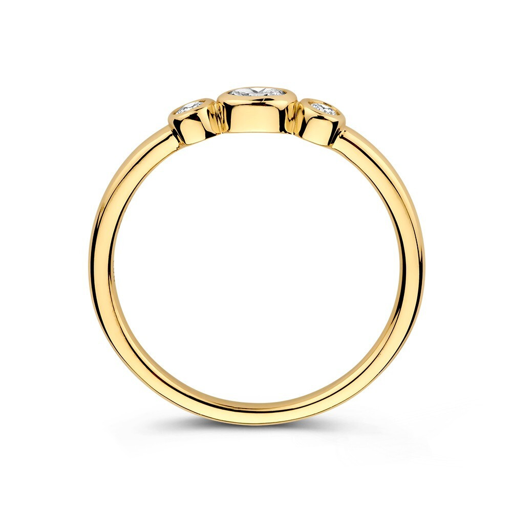 ring-van-14-karaat-goud-met-een-ovale-en-twee-ronde-diamanten-0-21-crt