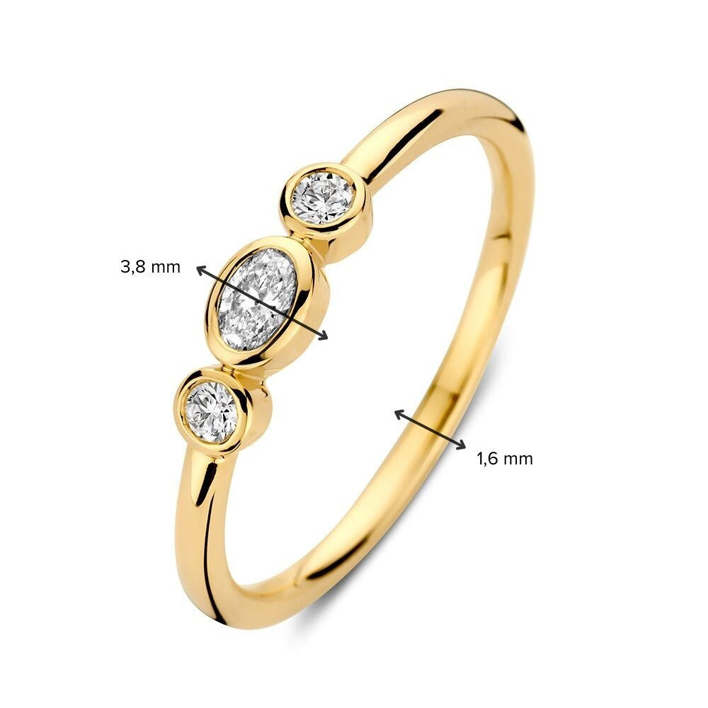 ring-van-14-karaat-goud-met-een-ovale-en-twee-ronde-diamanten-0-21-crt