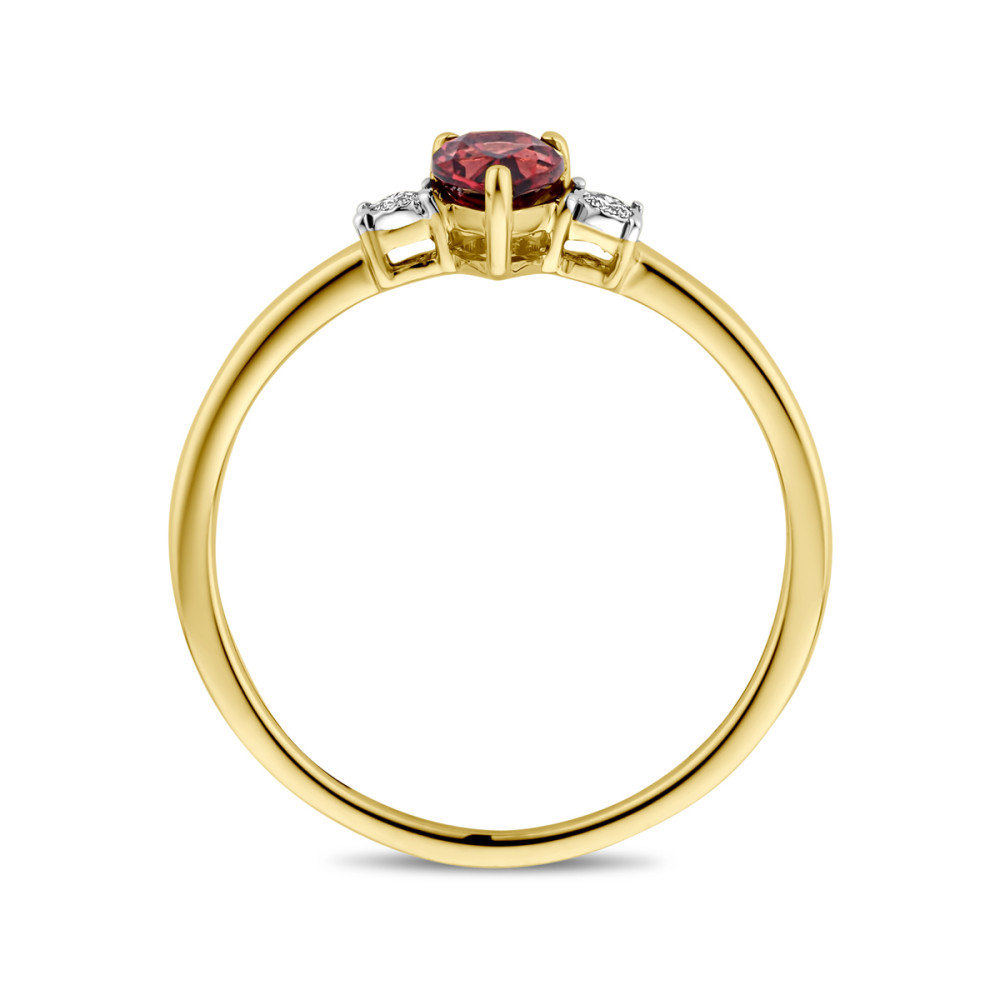 ring-van-14-karaat-goud-met-rode-granaat-en-0-03-crt-diamanten-peer-6-mm-breedte