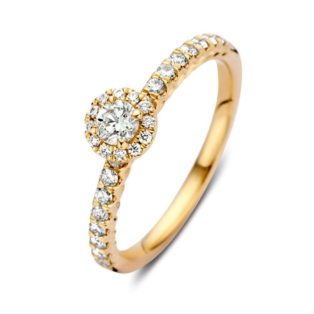 ring-van-14-karaat-goud-met-ronde-diamanten-halo-en-zijstenen-0-50-crt
