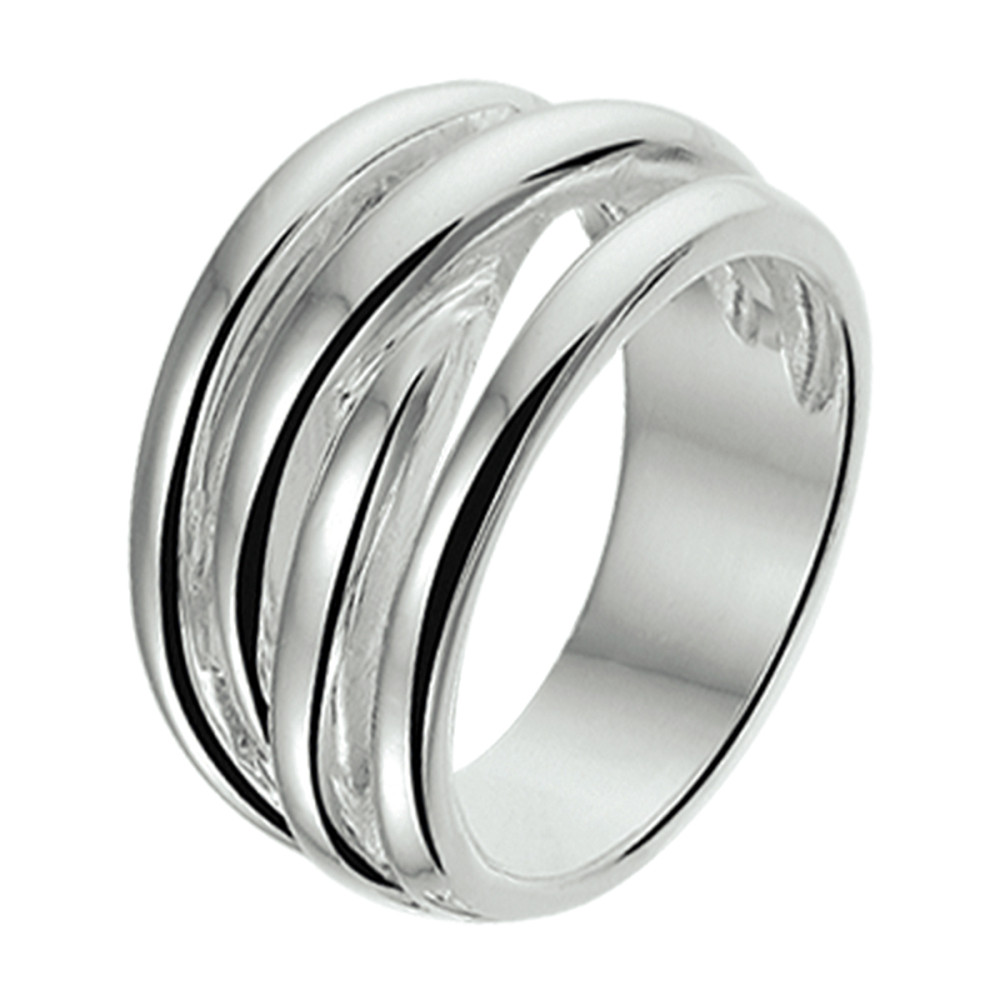 ring-zilver-4-glanzende-banden-glanzend-11-5-mm-breedte