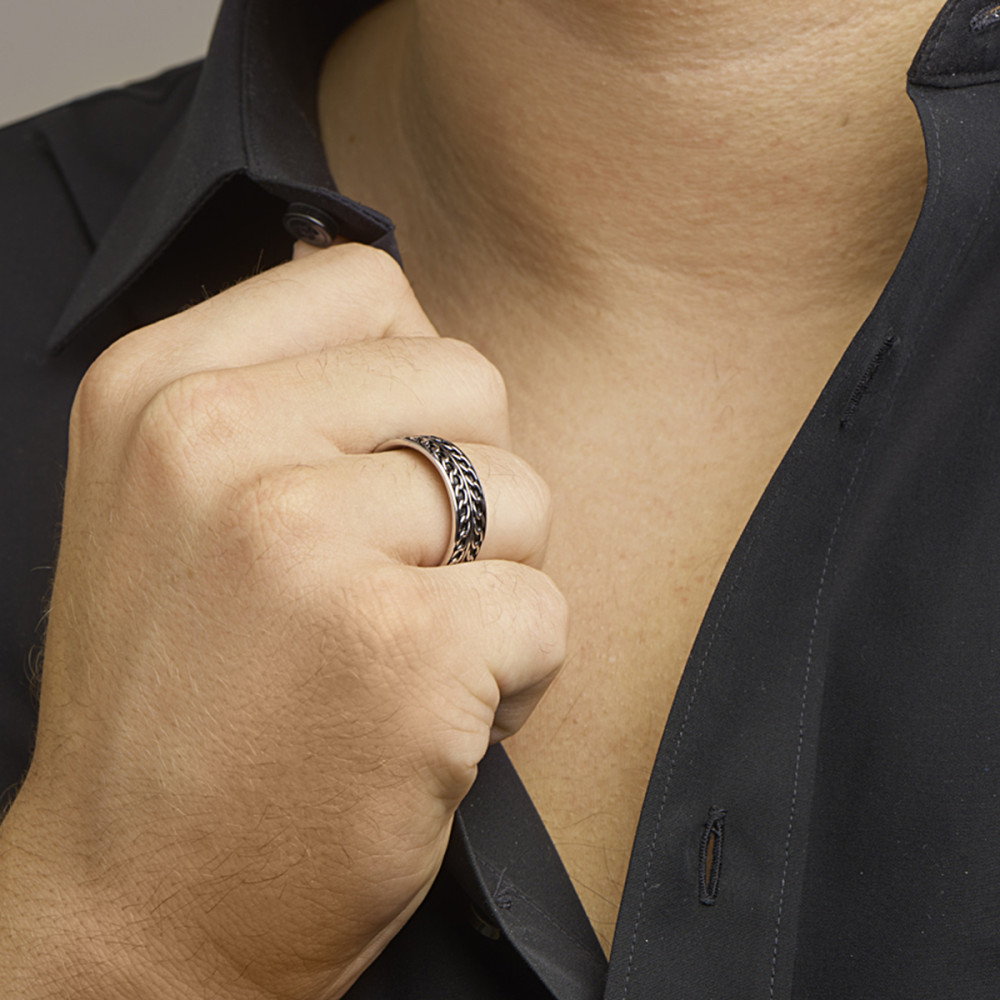 robuuste-herenring-925-zilver-geoxideerd-glanzende-schakels-5-mm-breed
