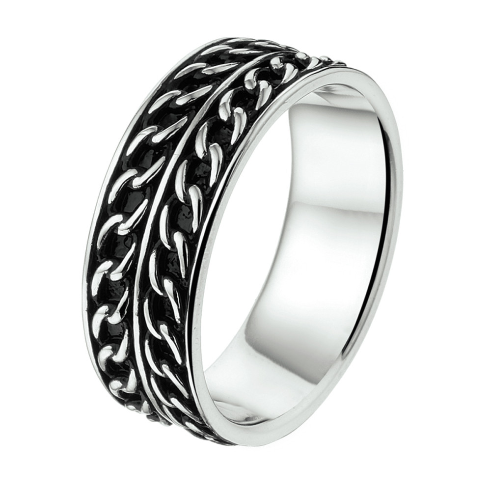 robuuste-herenring-925-zilver-geoxideerd-glanzende-schakels-5-mm-breed