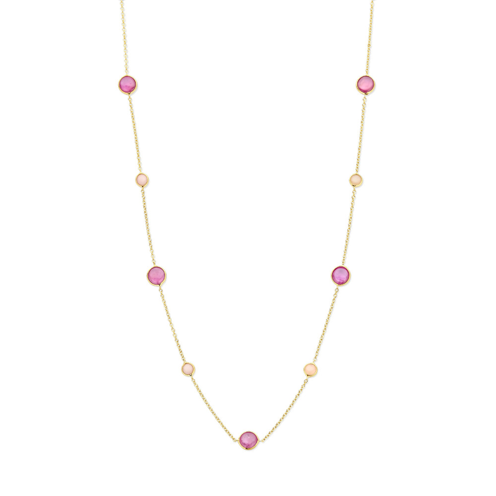 ronde-14-karaat-gouden-collier-met-roze-opaal-en-rode-robijn-lengte-verstelbaar-40-45-cm