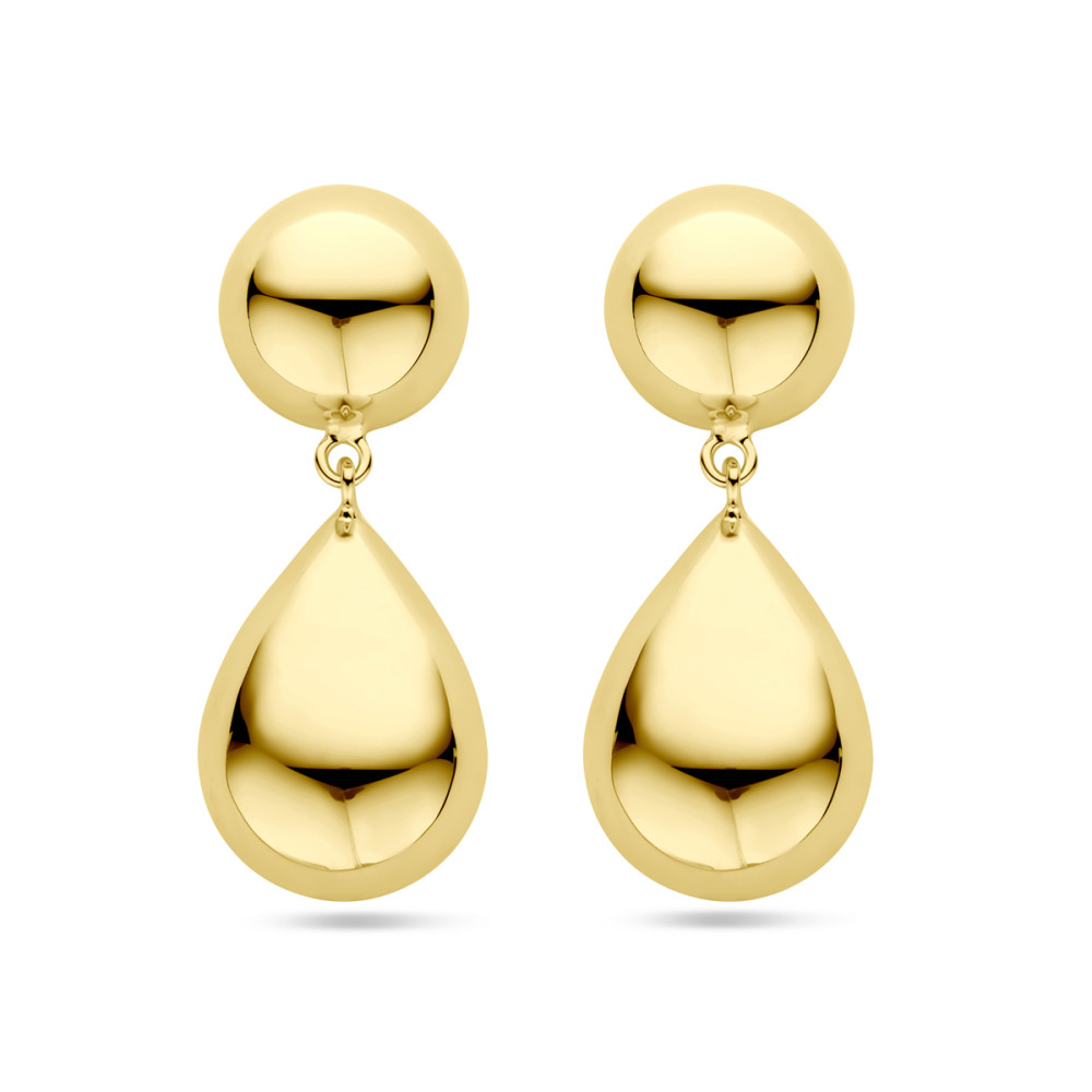 ronde-bolvormige-oorhangers-gold-plating-40-mm