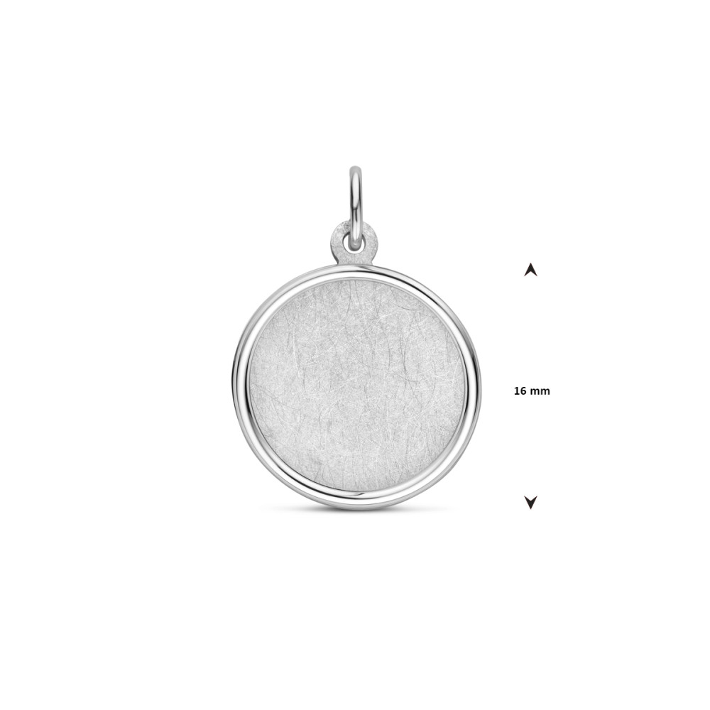ronde-graveerhanger-zilver-mat-en-glanzend-22-mm-diameter
