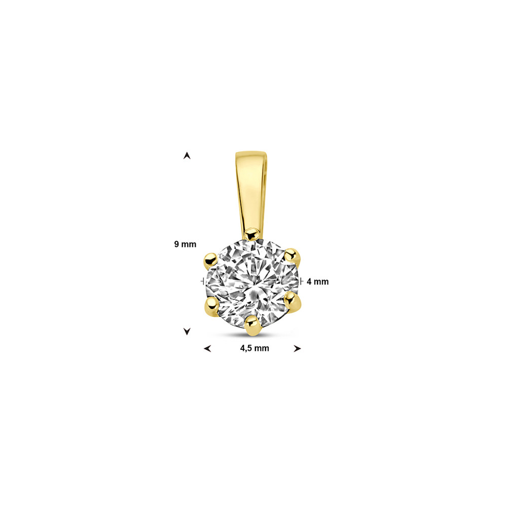 ronde-hanger-9-karaat-goudkleurig-met-transparante-zirkonia-4-5-mm-breed-x-9-mm-hoog