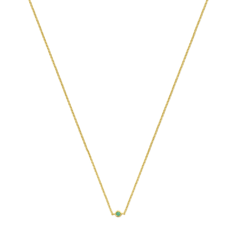 ronde-ketting-1-2-mm-met-smaragd-hanger-goud-lengte-verstelbaar-41-45-cm