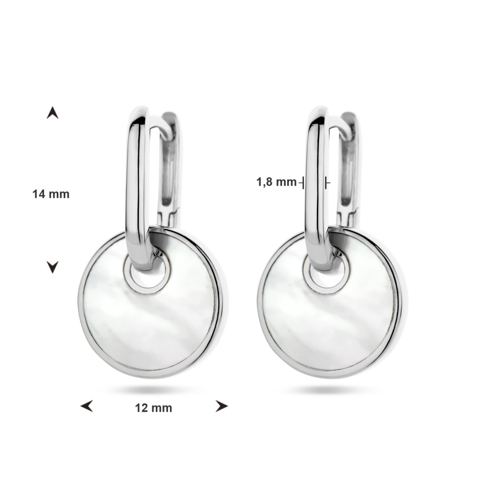 ronde-klapoorringen-met-parelmoer-zilver-gerhodineerd