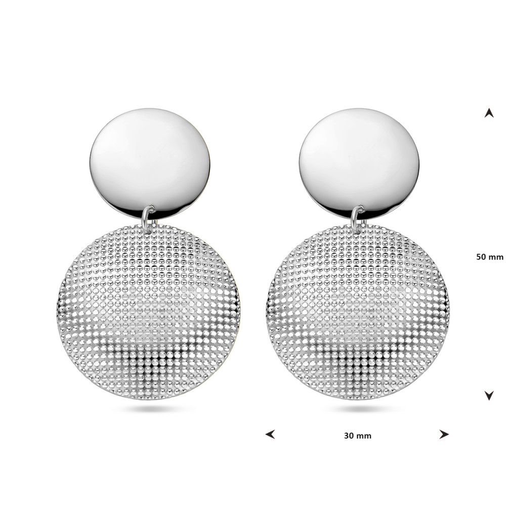 ronde-oorhangers-zilver-gerhodineerd-30-mm-x-50-mm
