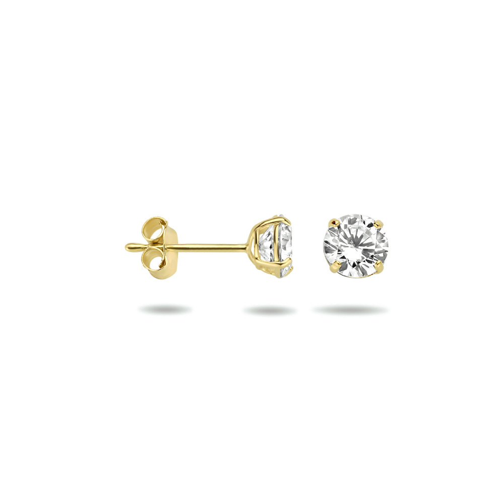 ronde-oorknopjes-goudkleurig-9-karaat-briljant-geslepen-zirkonia-5-mm-diameter