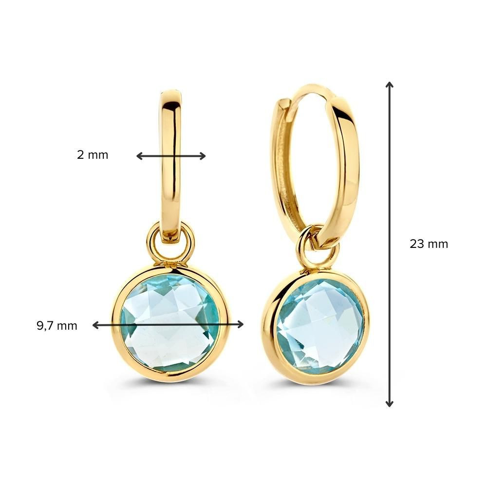 ronde-oorringen-met-blauwe-topaas-14-karaat-goud-hoogte-9-7-mm