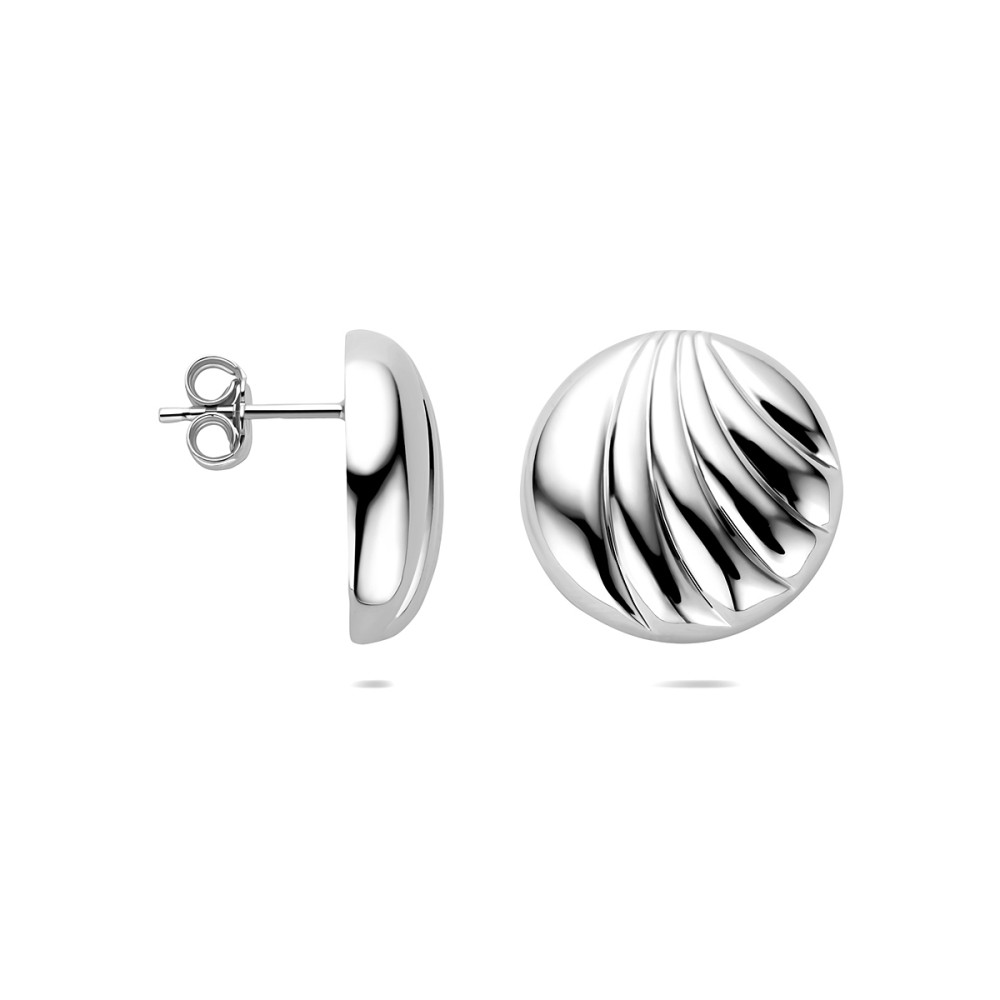 ronde-oorstekers-925-zilver-modern-golvend-glanzend-18-mm-diameter