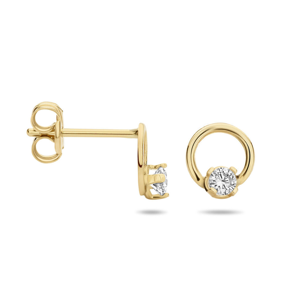 ronde-oorstekers-van-goud-met-zirkonia-steen