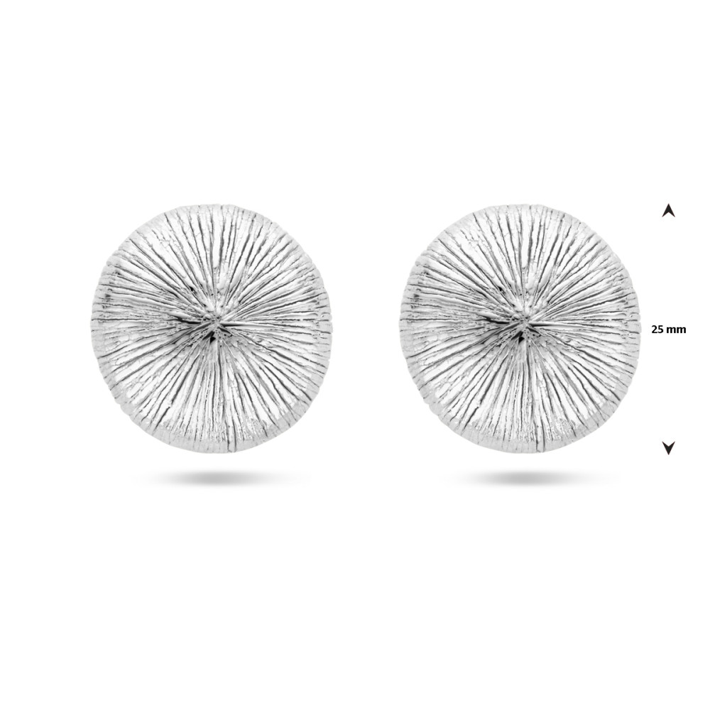 ronde-oorstekers-zilver-gerhodineerd-diameter-25-mm