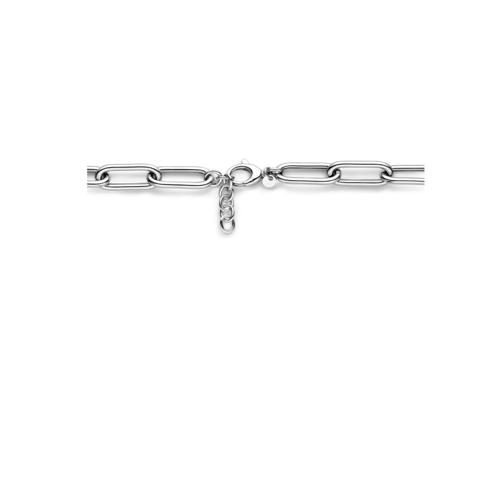 ronde-paperclip-11-5-mm-schakelcollier-gerhodineerd-zilver-lengte-verstelbaar-43-46-5-cm