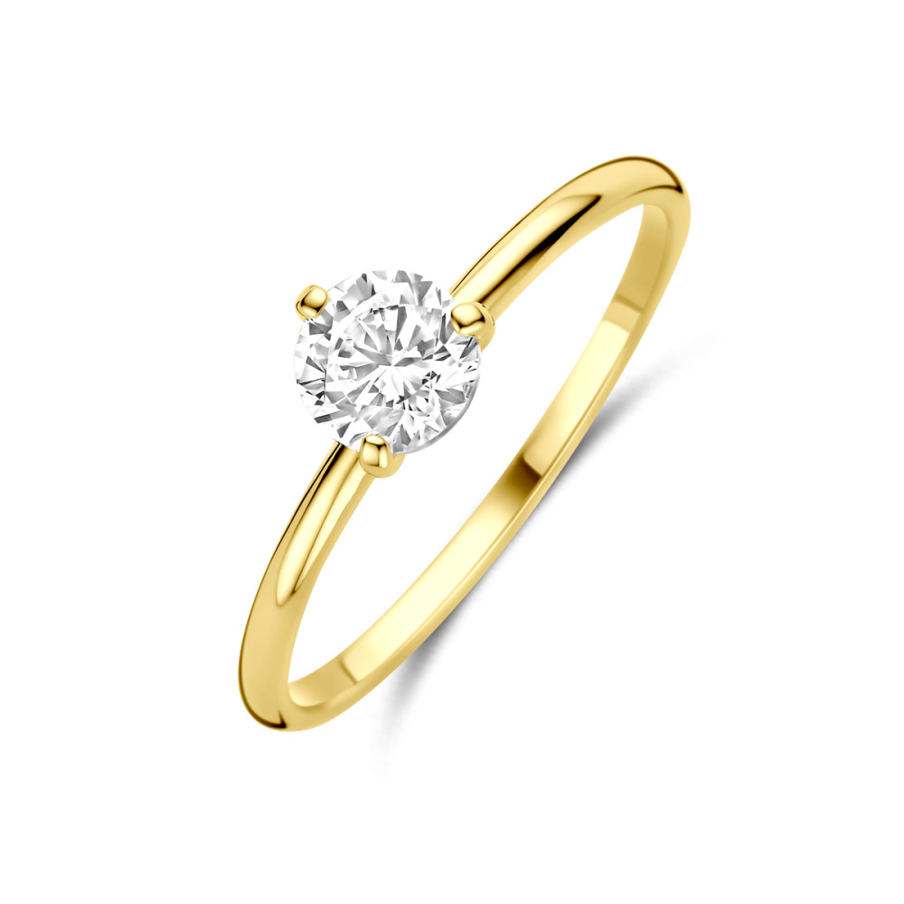 ronde-solitair-ring-14-karaat-goud-en-zirkonia-briljant-geslepen-5-5-mm-breedte
