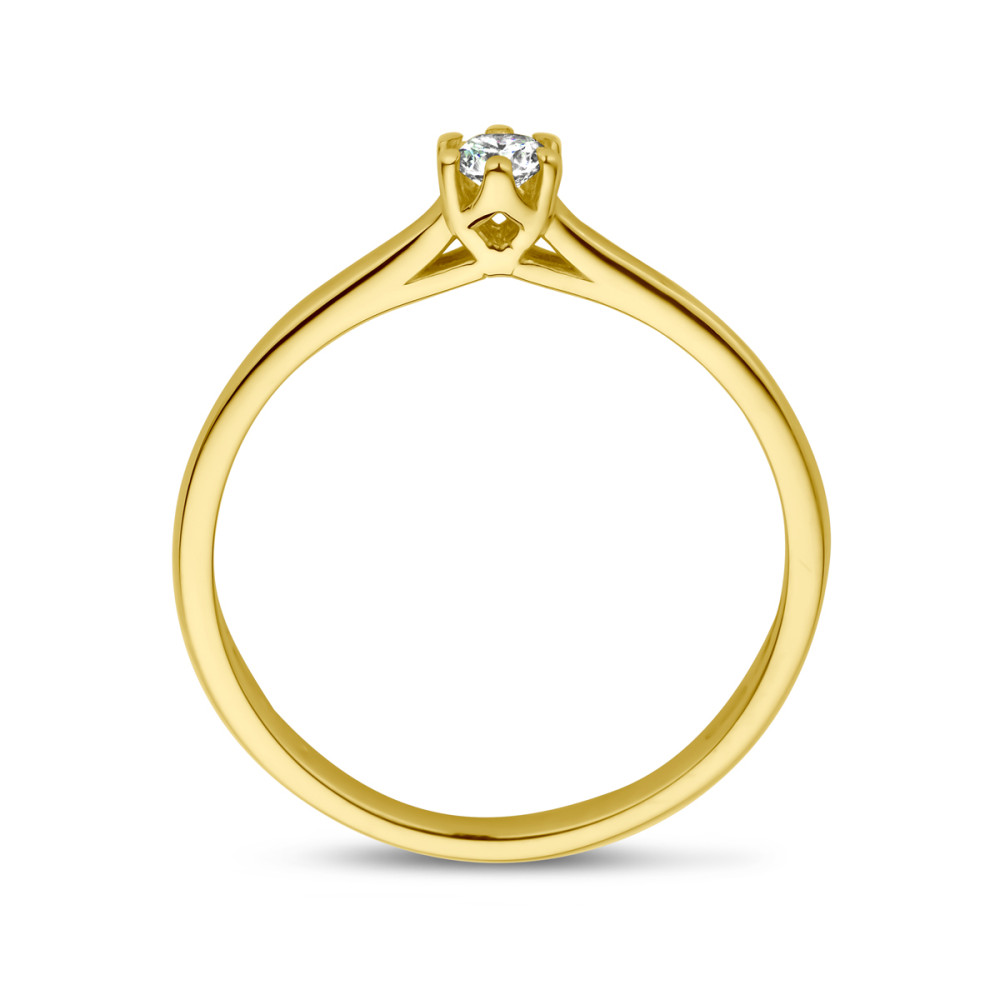 ronde-solitair-ring-van-14-karaat-geelgoud-met-centrale-diamant-van-0-10-crt