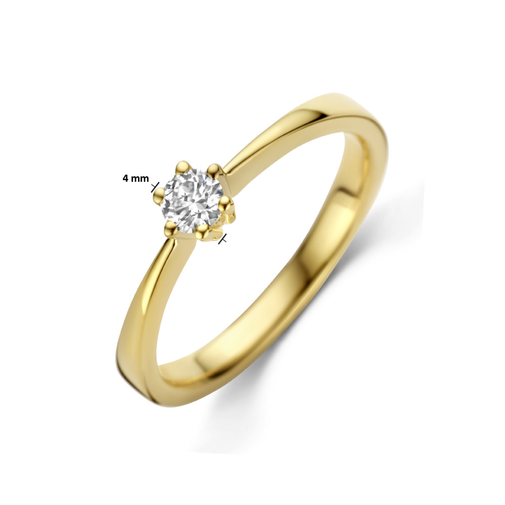 ronde-solitair-ring-van-14-karaat-goud-met-centrale-diamant-van-0-15-crt