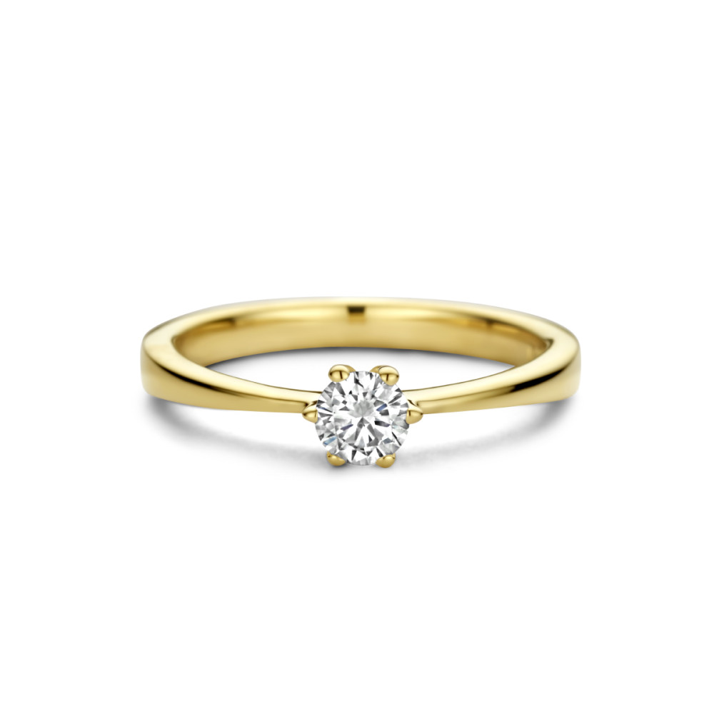 ronde-solitair-ring-van-14-karaat-goud-met-centrale-diamant-van-0-25-crt