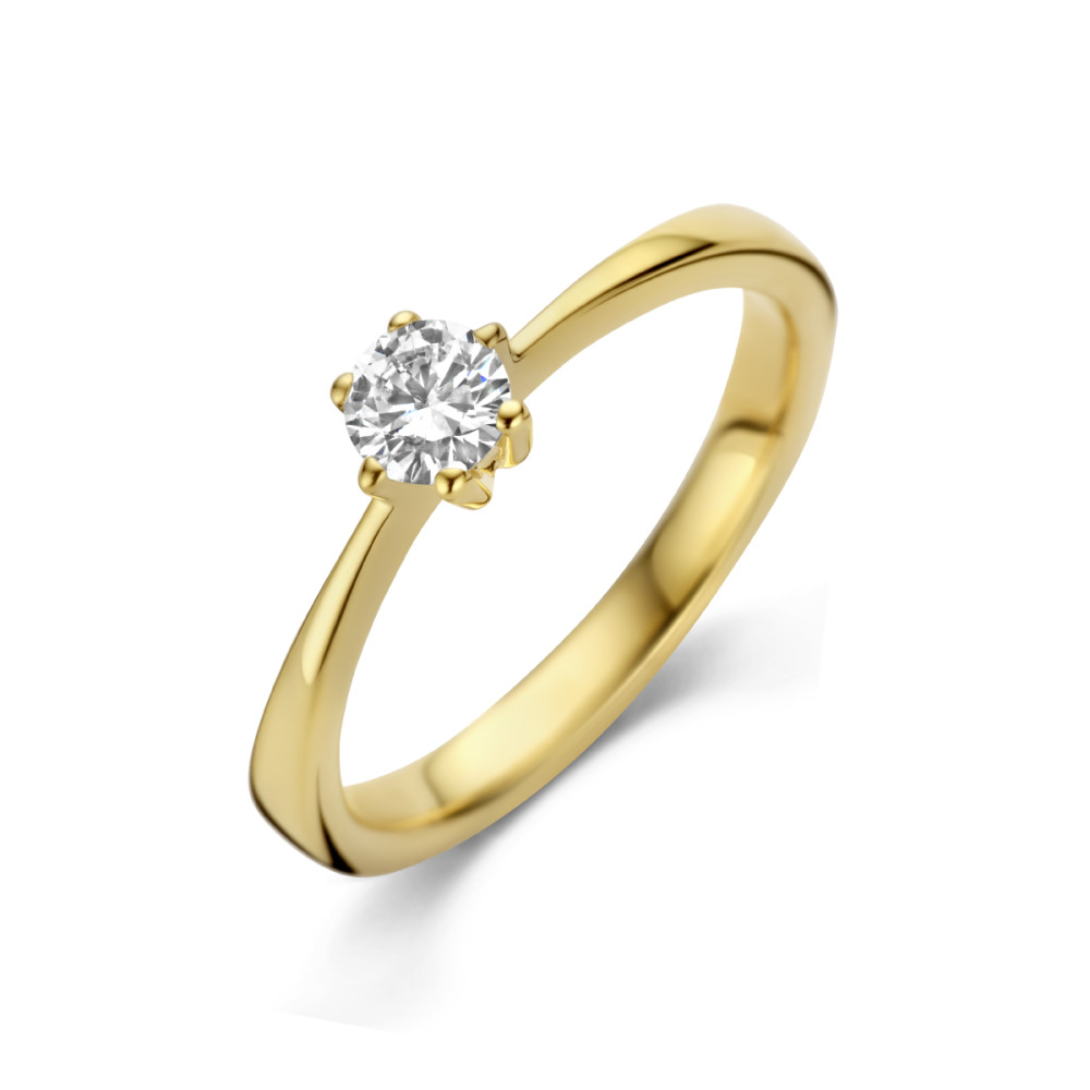 ronde-solitair-ring-van-14-karaat-goud-met-centrale-diamant-van-0-25-crt