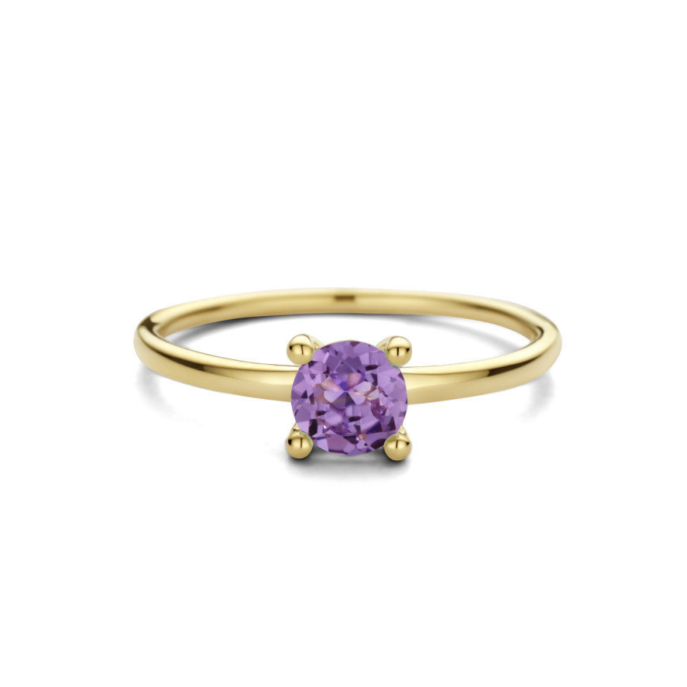 ronde-solitair-ring-van-14-karaat-goud-met-paarse-amethist-van-0-40-crt