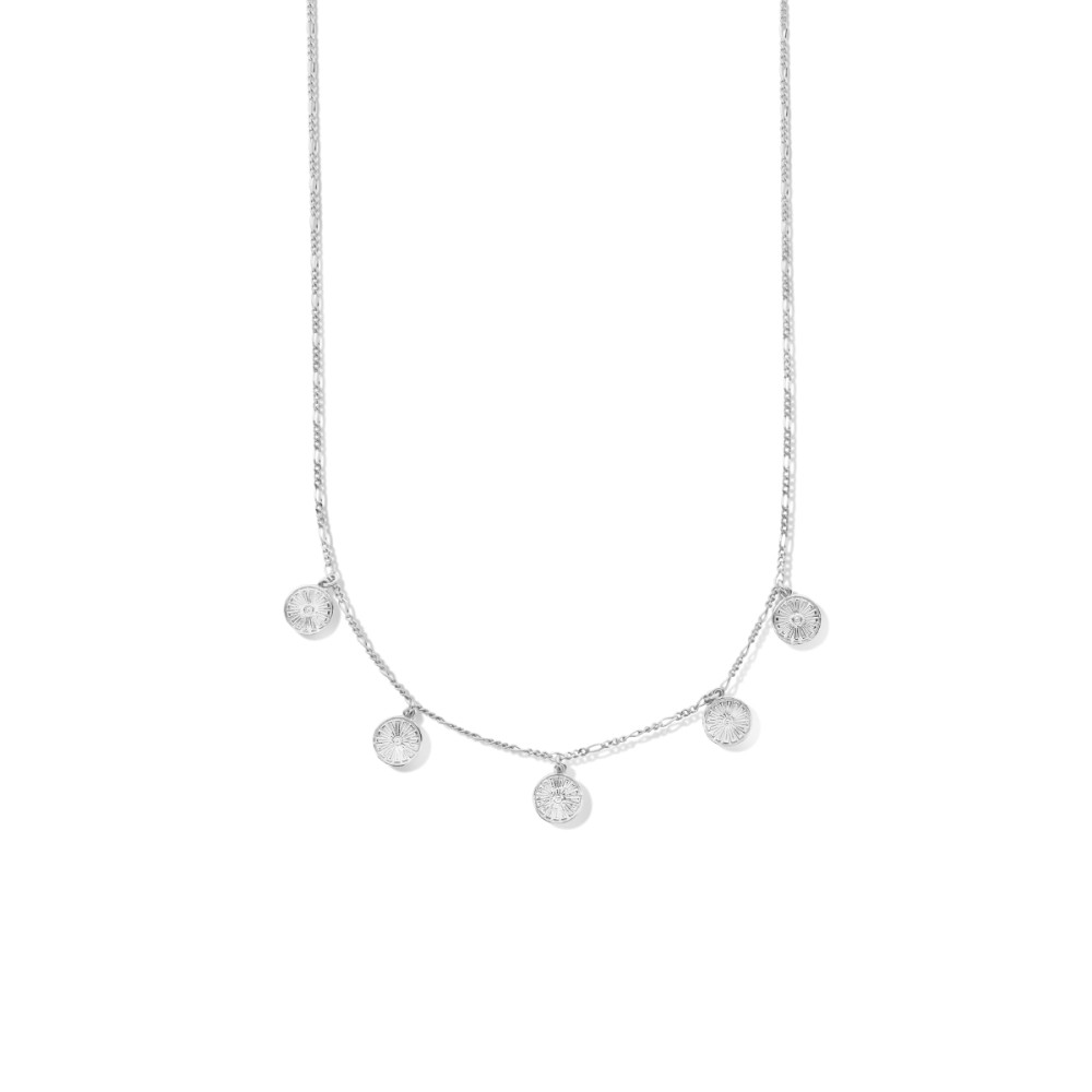 ronhet-collier-1-4-mm-met-hanger-zilver-gerhodineerd-lengte-verstelbaar-42-45-cm