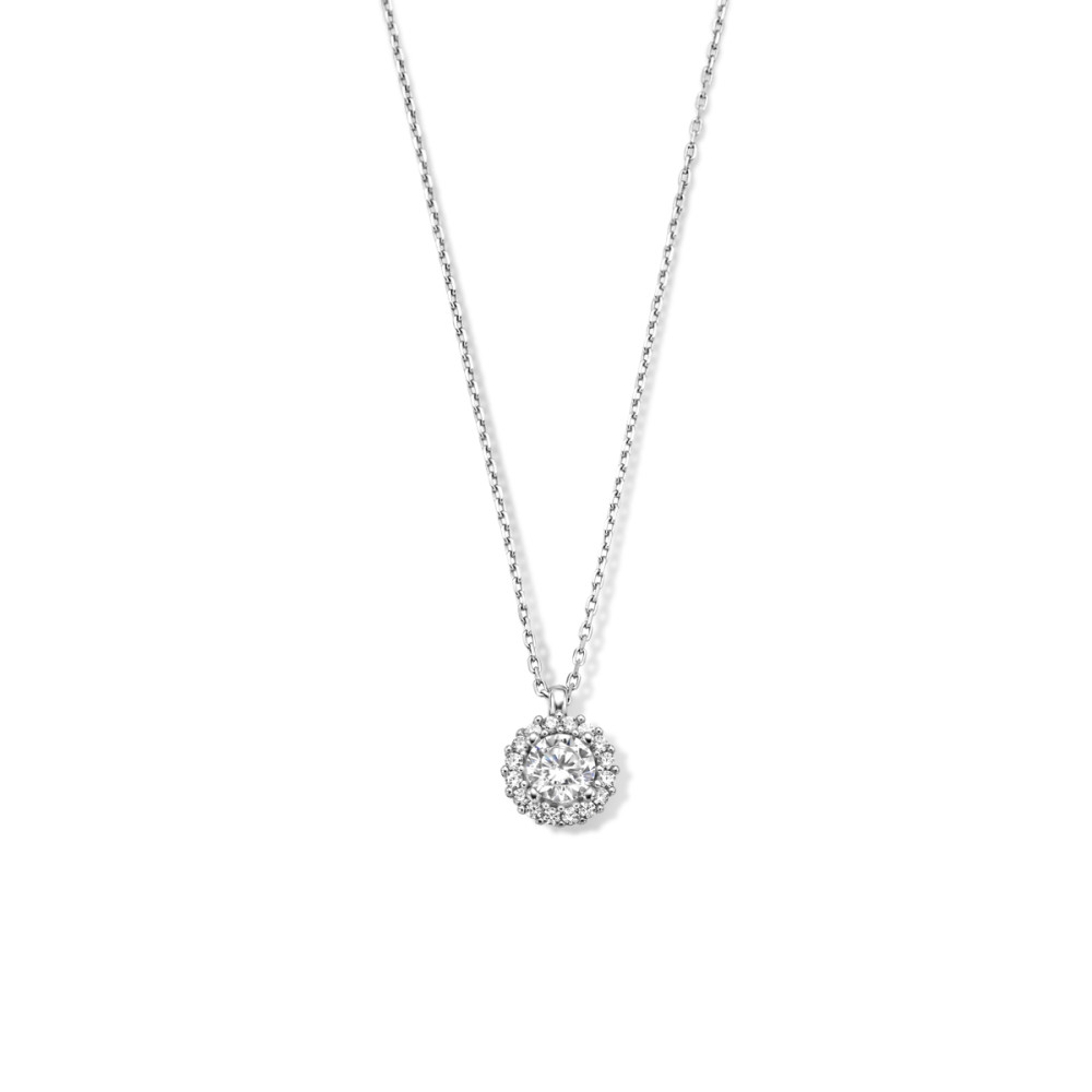 ronhet-collier-1-mm-met-hanger-zilver-gerhodineerd-zirkonia-lengte-verstelbaar-41-45-cm