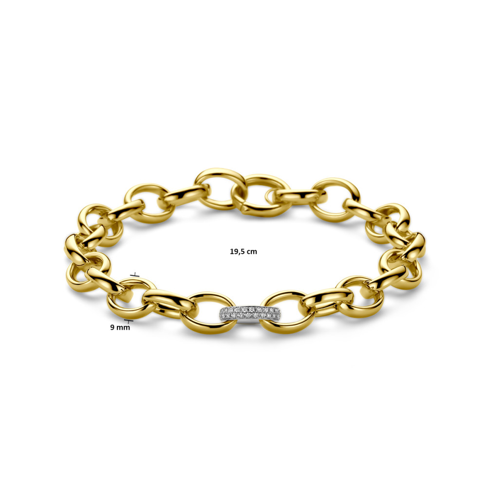 schakelarmband-14-karaat-gouden-ovale-schakels-en-witgouden-diamanten-0-18-crt-9-mm-breedte-lengte-19-5-cm