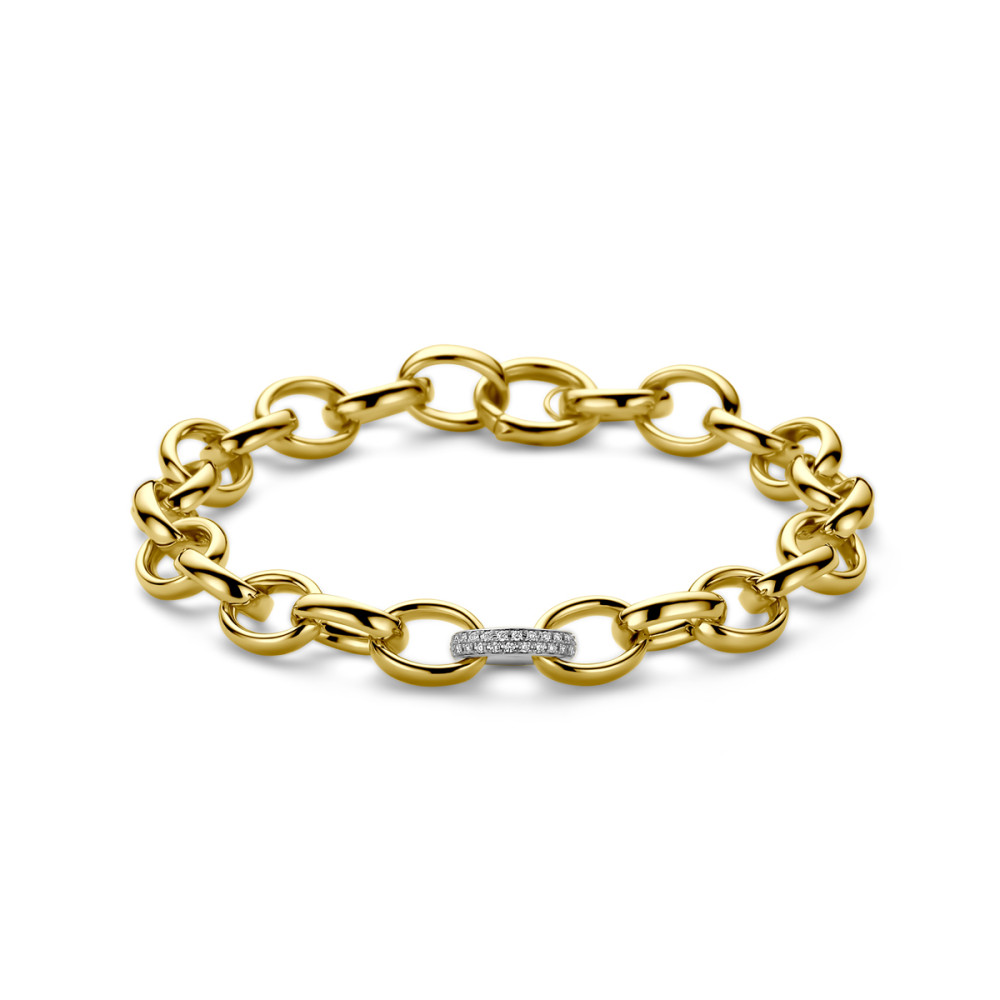 schakelarmband-14-karaat-gouden-ovale-schakels-en-witgouden-diamanten-0-18-crt-9-mm-breedte-lengte-19-5-cm