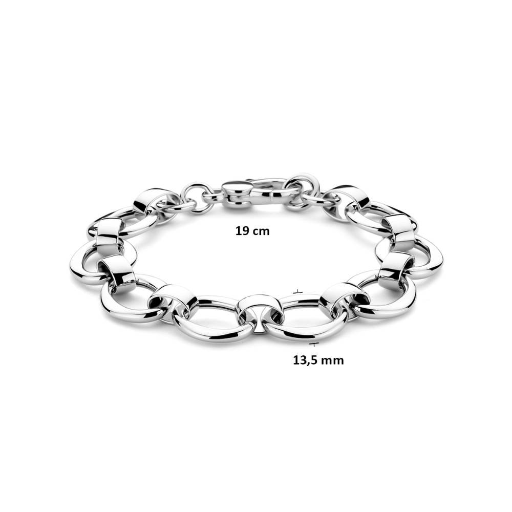 schakelarmband-925-zilver-gerhodineerd-glanzend-13-5-mm-breedte-lengte-19-cm