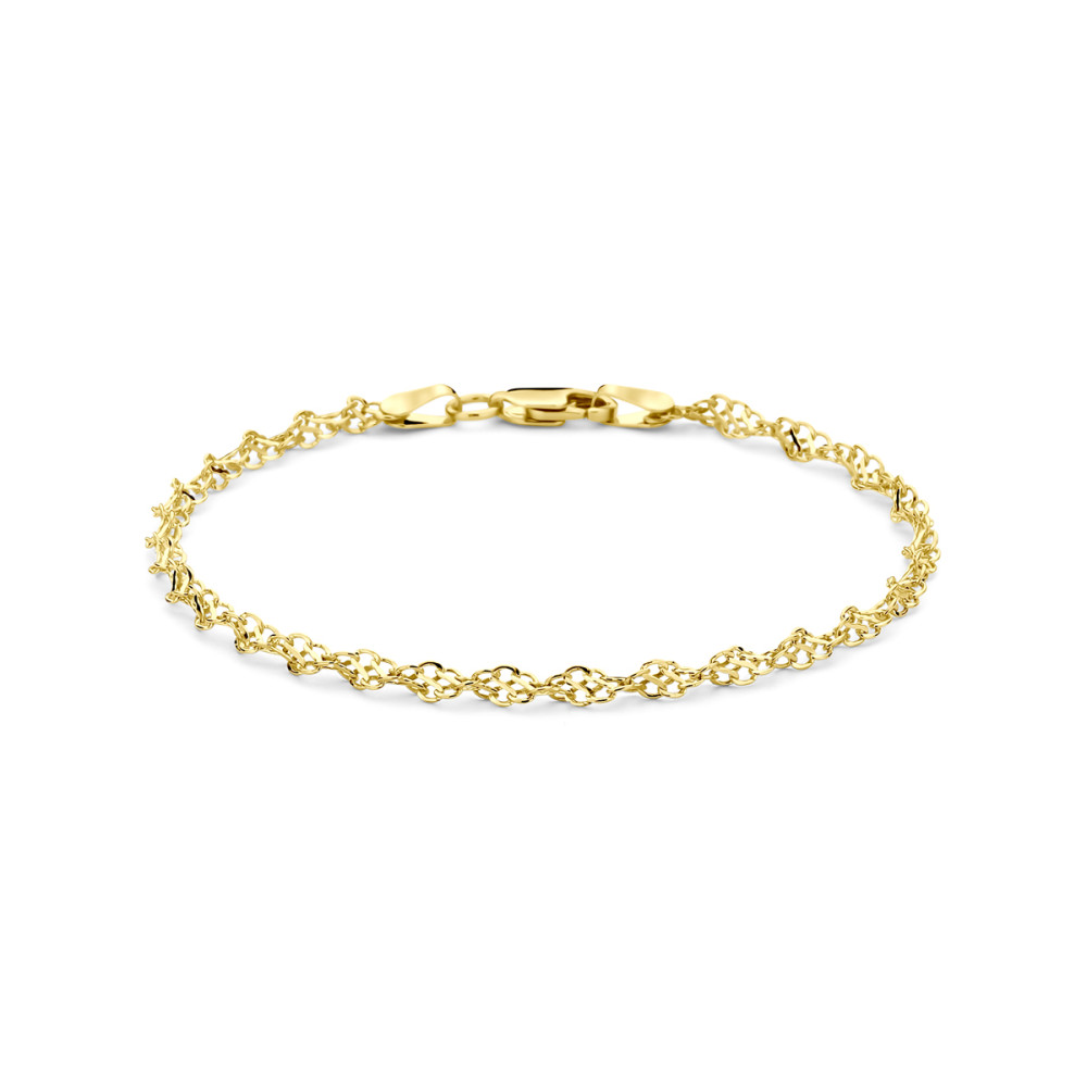 schakelarmband-dames-zilgold-14-karaat-goud-glanzend-3-2-mm-breedte-lengte-18-5-cm
