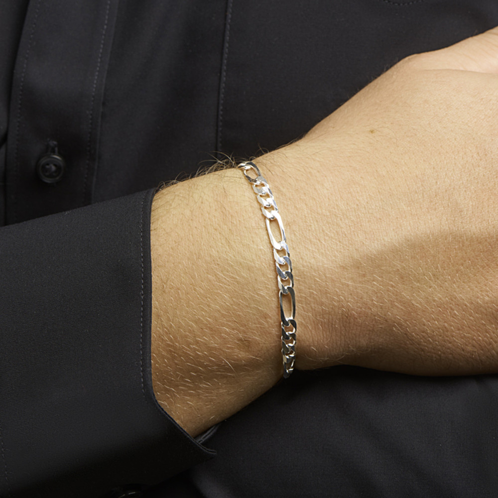 schakelarmband-figaro-heren-925-zilver-glanzend-5-1-mm-breedte-lengte-20-cm